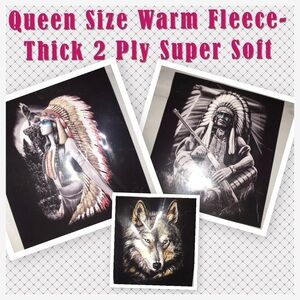 Indian Chief or Indian Girl Both have Fox on Reverse. Size Queen. Both Brand New